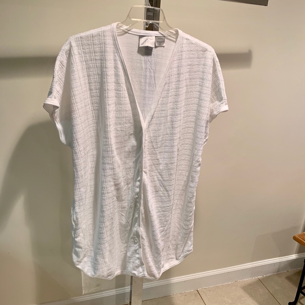 Hampton House New White Terry Robe